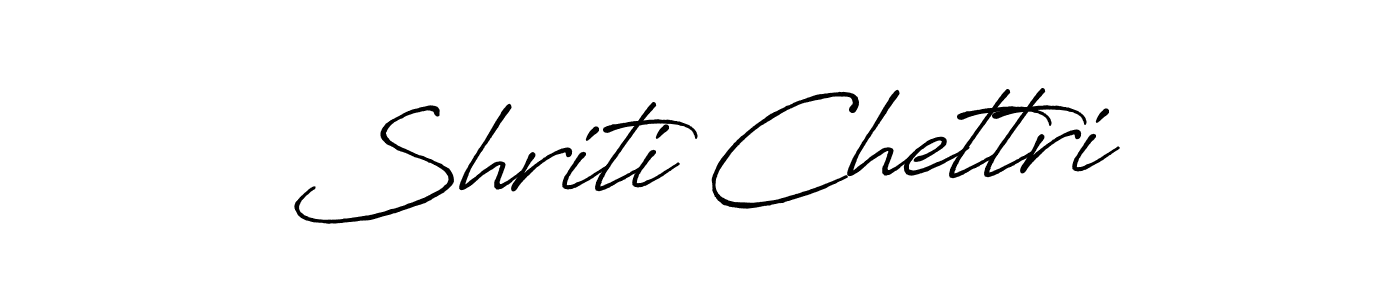 How to Draw Shriti Chettri signature style? Antro_Vectra_Bolder is a latest design signature styles for name Shriti Chettri. Shriti Chettri signature style 7 images and pictures png