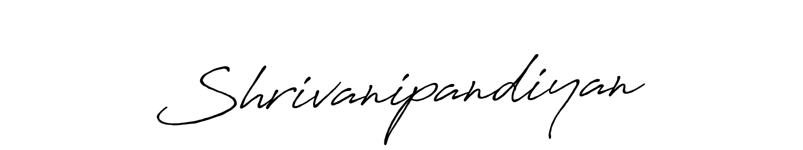 Similarly Antro_Vectra_Bolder is the best handwritten signature design. Signature creator online .You can use it as an online autograph creator for name Shrivanipandiyan. Shrivanipandiyan signature style 7 images and pictures png