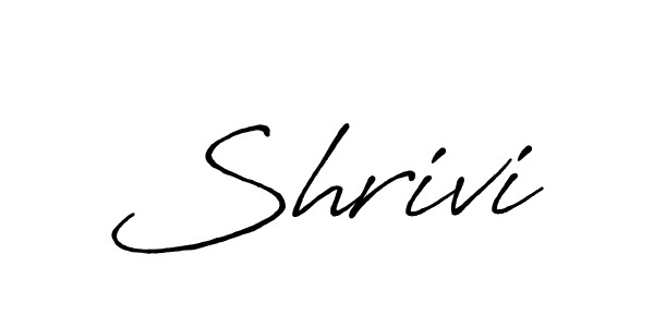 Make a beautiful signature design for name Shrivi. Use this online signature maker to create a handwritten signature for free. Shrivi signature style 7 images and pictures png