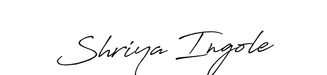 Also You can easily find your signature by using the search form. We will create Shriya Ingole name handwritten signature images for you free of cost using Antro_Vectra_Bolder sign style. Shriya Ingole signature style 7 images and pictures png