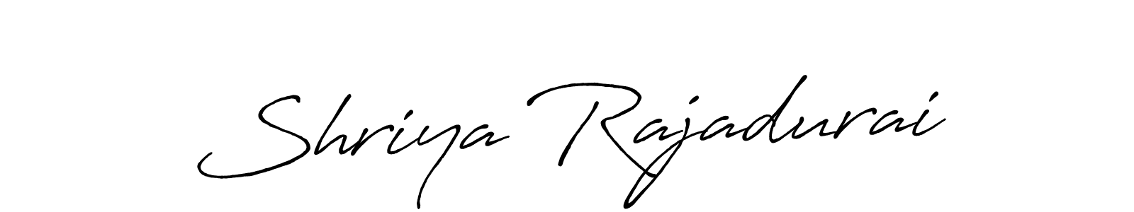 Antro_Vectra_Bolder is a professional signature style that is perfect for those who want to add a touch of class to their signature. It is also a great choice for those who want to make their signature more unique. Get Shriya Rajadurai name to fancy signature for free. Shriya Rajadurai signature style 7 images and pictures png