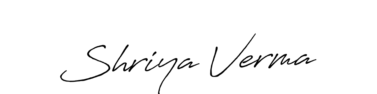 if you are searching for the best signature style for your name Shriya Verma. so please give up your signature search. here we have designed multiple signature styles  using Antro_Vectra_Bolder. Shriya Verma signature style 7 images and pictures png