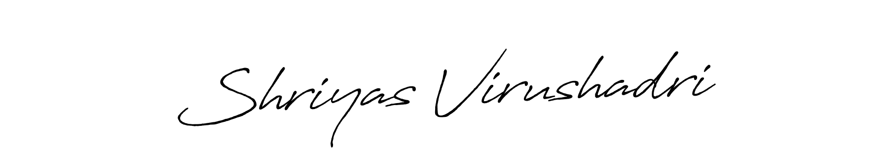 Make a beautiful signature design for name Shriyas Virushadri. Use this online signature maker to create a handwritten signature for free. Shriyas Virushadri signature style 7 images and pictures png