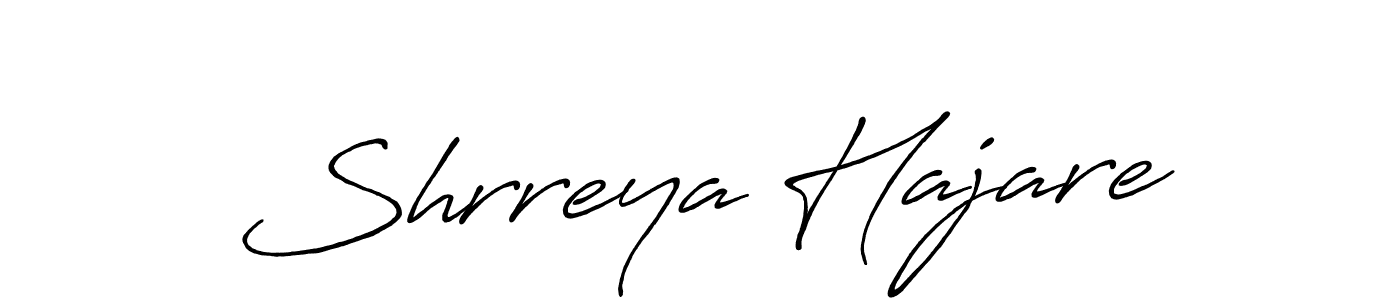 Make a beautiful signature design for name Shrreya Hajare. Use this online signature maker to create a handwritten signature for free. Shrreya Hajare signature style 7 images and pictures png