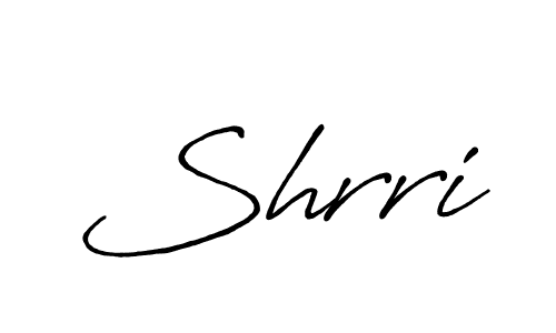 Similarly Antro_Vectra_Bolder is the best handwritten signature design. Signature creator online .You can use it as an online autograph creator for name Shrri. Shrri signature style 7 images and pictures png