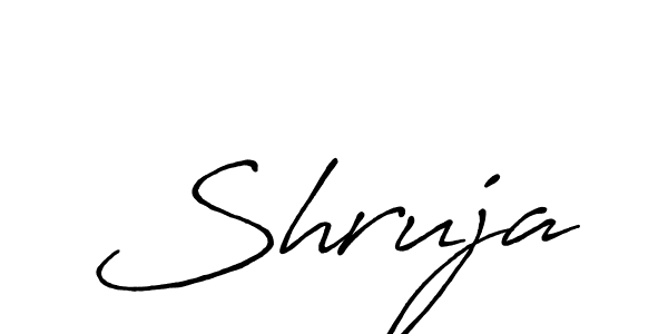 It looks lik you need a new signature style for name Shruja. Design unique handwritten (Antro_Vectra_Bolder) signature with our free signature maker in just a few clicks. Shruja signature style 7 images and pictures png