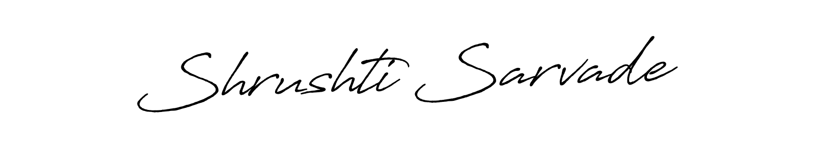 Similarly Antro_Vectra_Bolder is the best handwritten signature design. Signature creator online .You can use it as an online autograph creator for name Shrushti Sarvade. Shrushti Sarvade signature style 7 images and pictures png
