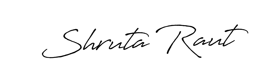 Make a beautiful signature design for name Shruta Raut. Use this online signature maker to create a handwritten signature for free. Shruta Raut signature style 7 images and pictures png