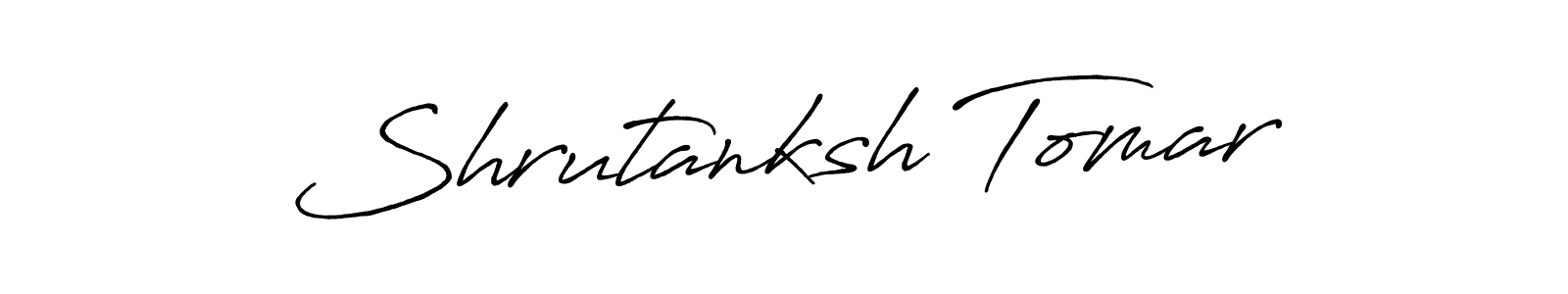 if you are searching for the best signature style for your name Shrutanksh Tomar. so please give up your signature search. here we have designed multiple signature styles  using Antro_Vectra_Bolder. Shrutanksh Tomar signature style 7 images and pictures png