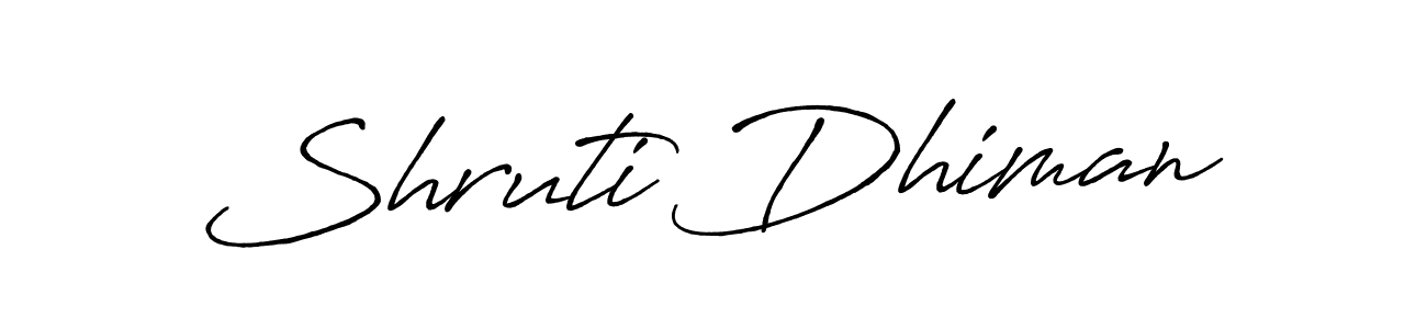 Check out images of Autograph of Shruti Dhiman name. Actor Shruti Dhiman Signature Style. Antro_Vectra_Bolder is a professional sign style online. Shruti Dhiman signature style 7 images and pictures png