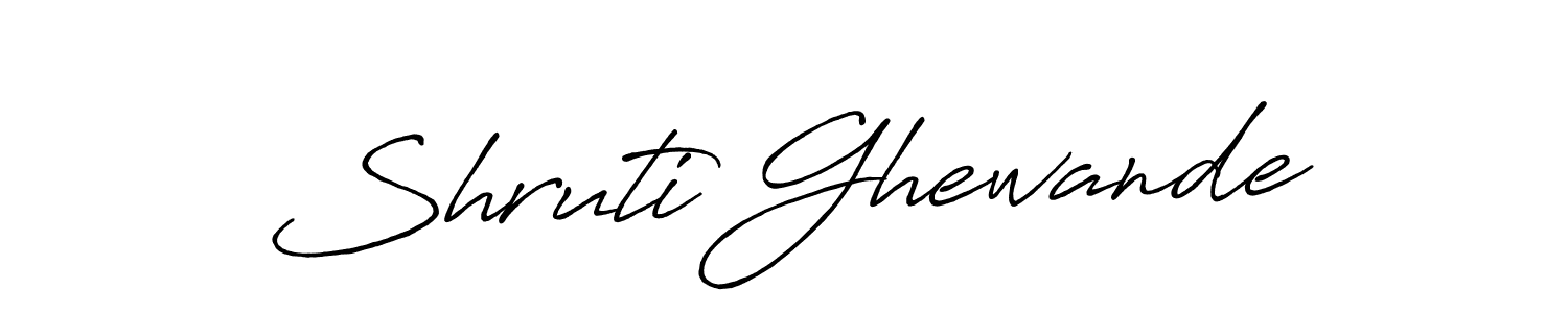 See photos of Shruti Ghewande official signature by Spectra . Check more albums & portfolios. Read reviews & check more about Antro_Vectra_Bolder font. Shruti Ghewande signature style 7 images and pictures png