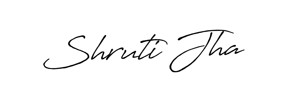 How to Draw Shruti Jha signature style? Antro_Vectra_Bolder is a latest design signature styles for name Shruti Jha. Shruti Jha signature style 7 images and pictures png