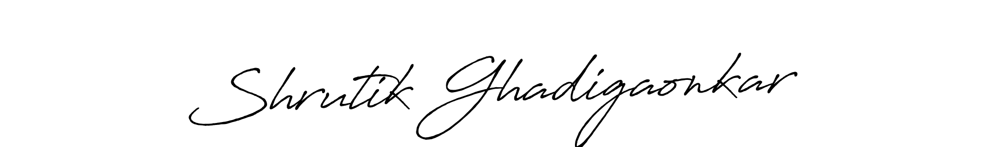 You can use this online signature creator to create a handwritten signature for the name Shrutik Ghadigaonkar. This is the best online autograph maker. Shrutik Ghadigaonkar signature style 7 images and pictures png