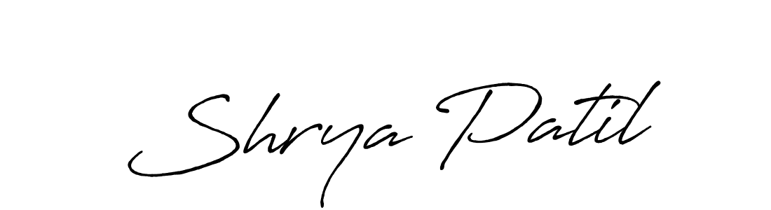 Once you've used our free online signature maker to create your best signature Antro_Vectra_Bolder style, it's time to enjoy all of the benefits that Shrya Patil name signing documents. Shrya Patil signature style 7 images and pictures png