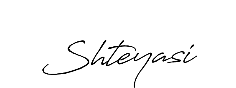 How to make Shteyasi signature? Antro_Vectra_Bolder is a professional autograph style. Create handwritten signature for Shteyasi name. Shteyasi signature style 7 images and pictures png