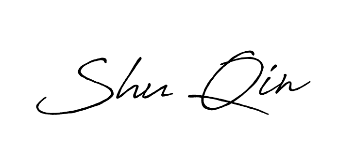 Design your own signature with our free online signature maker. With this signature software, you can create a handwritten (Antro_Vectra_Bolder) signature for name Shu Qin. Shu Qin signature style 7 images and pictures png