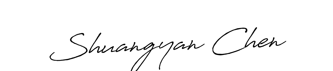 if you are searching for the best signature style for your name Shuangyan Chen. so please give up your signature search. here we have designed multiple signature styles  using Antro_Vectra_Bolder. Shuangyan Chen signature style 7 images and pictures png