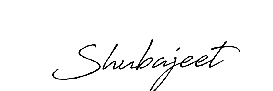 Design your own signature with our free online signature maker. With this signature software, you can create a handwritten (Antro_Vectra_Bolder) signature for name Shubajeet. Shubajeet signature style 7 images and pictures png