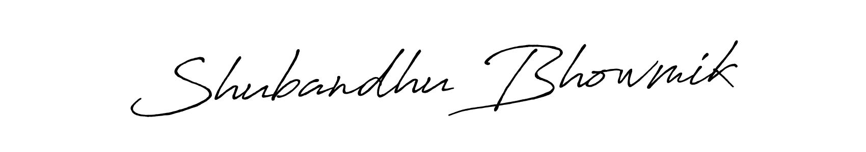 Similarly Antro_Vectra_Bolder is the best handwritten signature design. Signature creator online .You can use it as an online autograph creator for name Shubandhu Bhowmik. Shubandhu Bhowmik signature style 7 images and pictures png