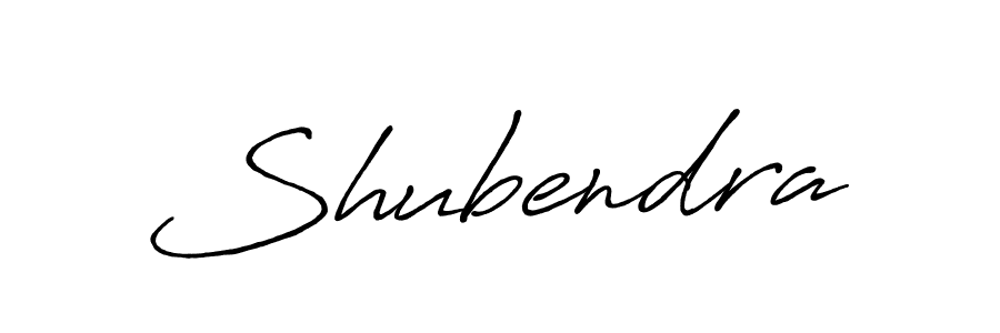 Shubendra stylish signature style. Best Handwritten Sign (Antro_Vectra_Bolder) for my name. Handwritten Signature Collection Ideas for my name Shubendra. Shubendra signature style 7 images and pictures png