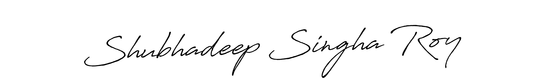 Also we have Shubhadeep Singha Roy name is the best signature style. Create professional handwritten signature collection using Antro_Vectra_Bolder autograph style. Shubhadeep Singha Roy signature style 7 images and pictures png