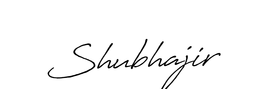 Shubhajir stylish signature style. Best Handwritten Sign (Antro_Vectra_Bolder) for my name. Handwritten Signature Collection Ideas for my name Shubhajir. Shubhajir signature style 7 images and pictures png