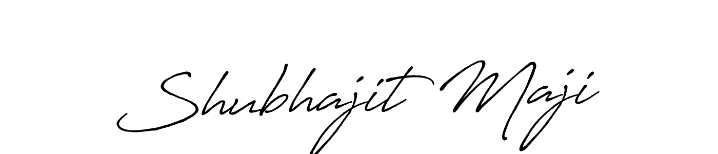 Also we have Shubhajit Maji name is the best signature style. Create professional handwritten signature collection using Antro_Vectra_Bolder autograph style. Shubhajit Maji signature style 7 images and pictures png