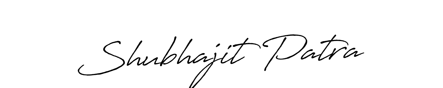 Design your own signature with our free online signature maker. With this signature software, you can create a handwritten (Antro_Vectra_Bolder) signature for name Shubhajit Patra. Shubhajit Patra signature style 7 images and pictures png