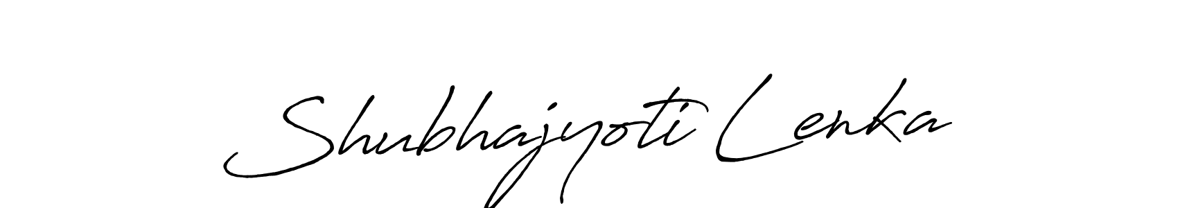 How to make Shubhajyoti Lenka signature? Antro_Vectra_Bolder is a professional autograph style. Create handwritten signature for Shubhajyoti Lenka name. Shubhajyoti Lenka signature style 7 images and pictures png