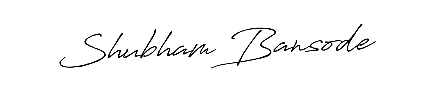 Make a short Shubham Bansode signature style. Manage your documents anywhere anytime using Antro_Vectra_Bolder. Create and add eSignatures, submit forms, share and send files easily. Shubham Bansode signature style 7 images and pictures png