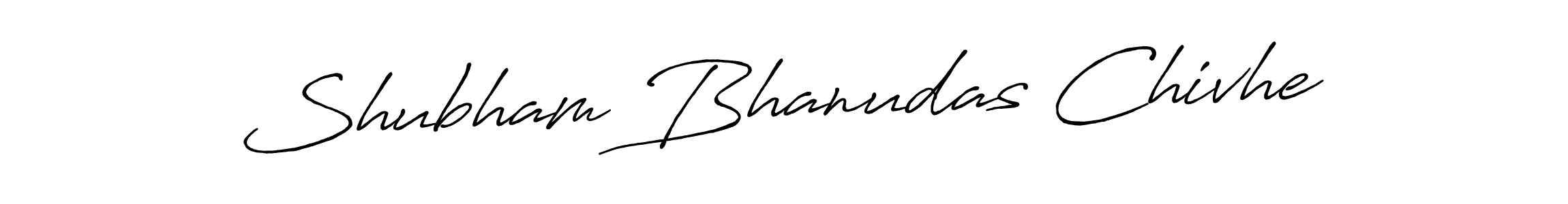 Make a beautiful signature design for name Shubham Bhanudas Chivhe. Use this online signature maker to create a handwritten signature for free. Shubham Bhanudas Chivhe signature style 7 images and pictures png