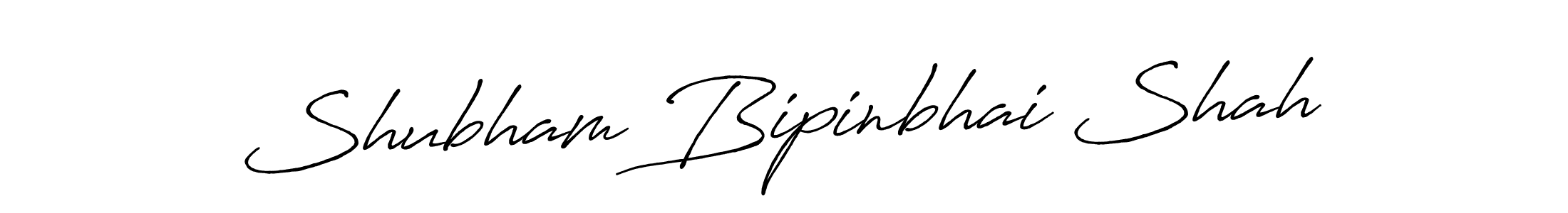 Make a short Shubham Bipinbhai Shah signature style. Manage your documents anywhere anytime using Antro_Vectra_Bolder. Create and add eSignatures, submit forms, share and send files easily. Shubham Bipinbhai Shah signature style 7 images and pictures png