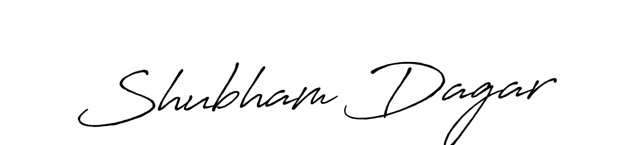 Also we have Shubham Dagar name is the best signature style. Create professional handwritten signature collection using Antro_Vectra_Bolder autograph style. Shubham Dagar signature style 7 images and pictures png