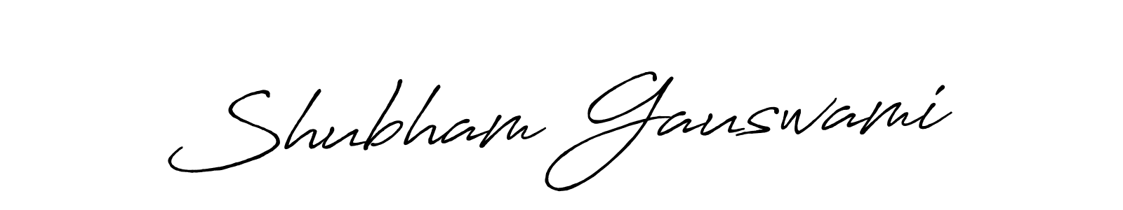 Once you've used our free online signature maker to create your best signature Antro_Vectra_Bolder style, it's time to enjoy all of the benefits that Shubham Gauswami name signing documents. Shubham Gauswami signature style 7 images and pictures png