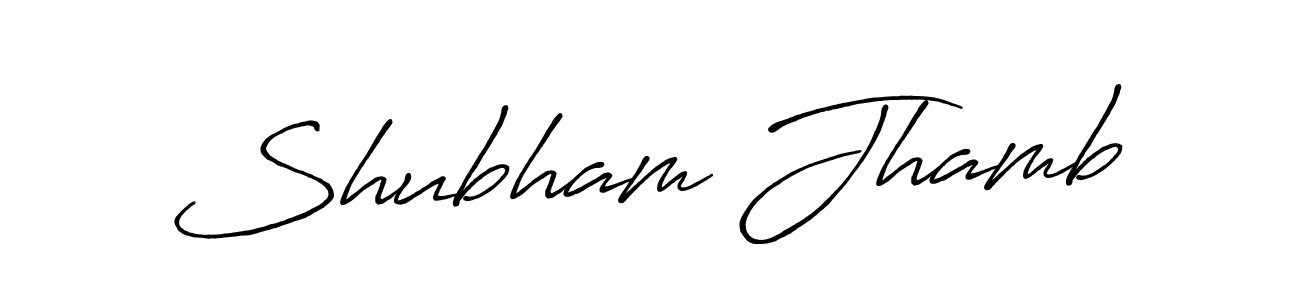 Similarly Antro_Vectra_Bolder is the best handwritten signature design. Signature creator online .You can use it as an online autograph creator for name Shubham Jhamb. Shubham Jhamb signature style 7 images and pictures png