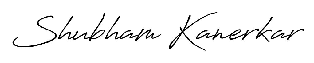 See photos of Shubham Kanerkar official signature. Check more albums & portfolios. Read reviews & check more about Antro_Vectra_Bolder font. Shubham Kanerkar signature style 7 images and pictures png