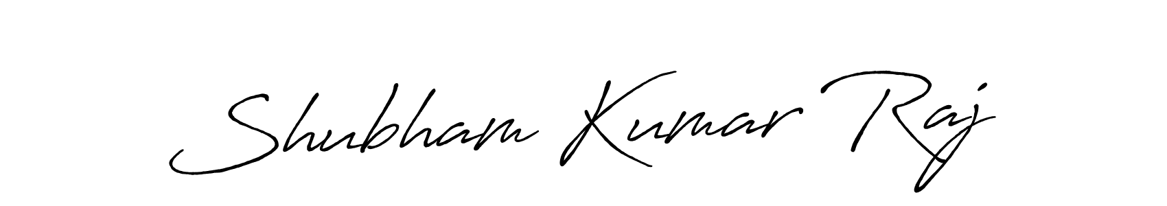 Make a beautiful signature design for name Shubham Kumar Raj. With this signature (Antro_Vectra_Bolder) style, you can create a handwritten signature for free. Shubham Kumar Raj signature style 7 images and pictures png