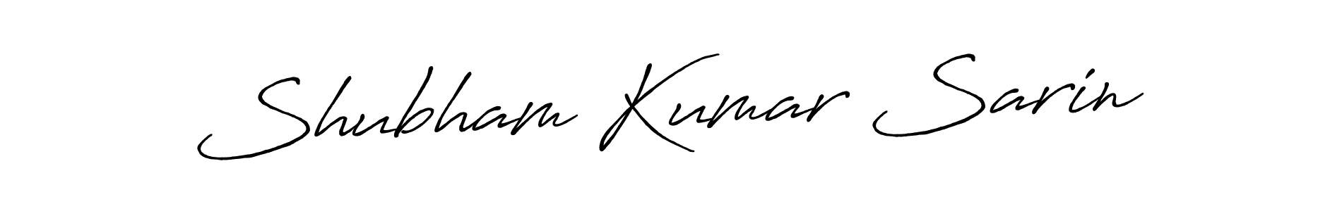 Use a signature maker to create a handwritten signature online. With this signature software, you can design (Antro_Vectra_Bolder) your own signature for name Shubham Kumar Sarin. Shubham Kumar Sarin signature style 7 images and pictures png