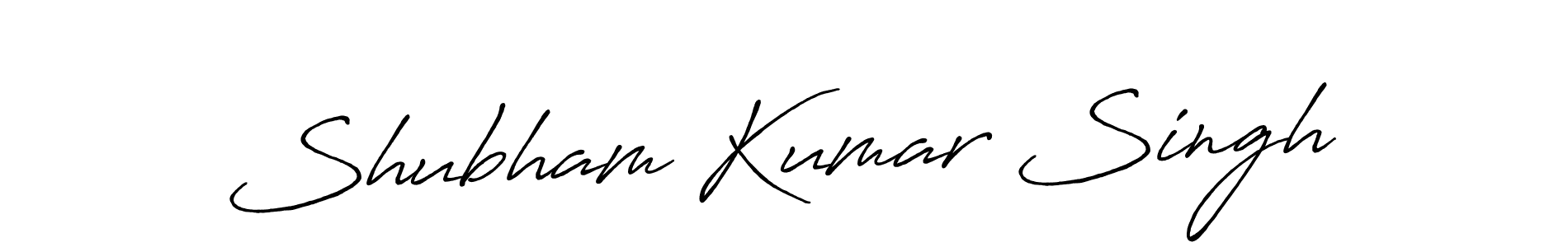 Also we have Shubham Kumar Singh name is the best signature style. Create professional handwritten signature collection using Antro_Vectra_Bolder autograph style. Shubham Kumar Singh signature style 7 images and pictures png