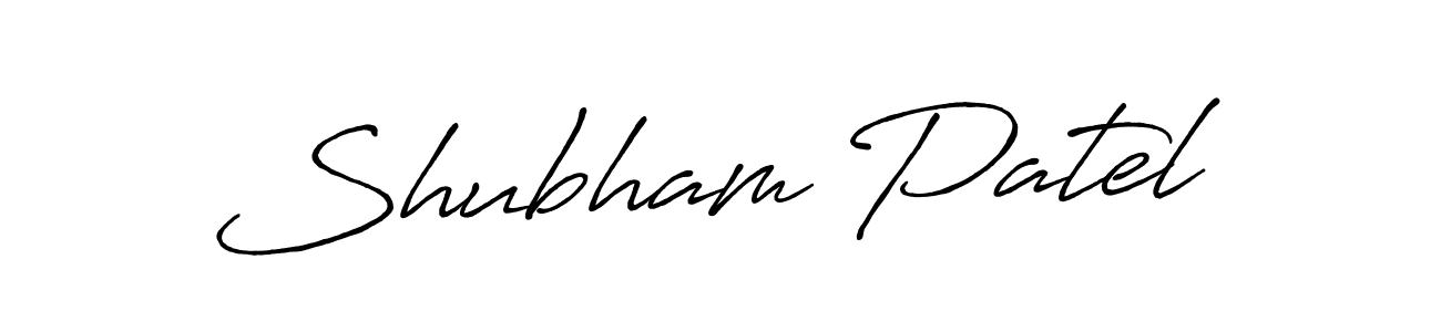 if you are searching for the best signature style for your name Shubham Patel. so please give up your signature search. here we have designed multiple signature styles  using Antro_Vectra_Bolder. Shubham Patel signature style 7 images and pictures png