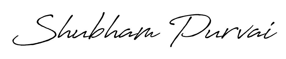 Quickly download Shubham Purvai name signature in high-resolution PNG using Antro_Vectra_Bolder style. Ready to insert into PDFs and online applications. Shubham Purvai signature style 7 images and pictures png