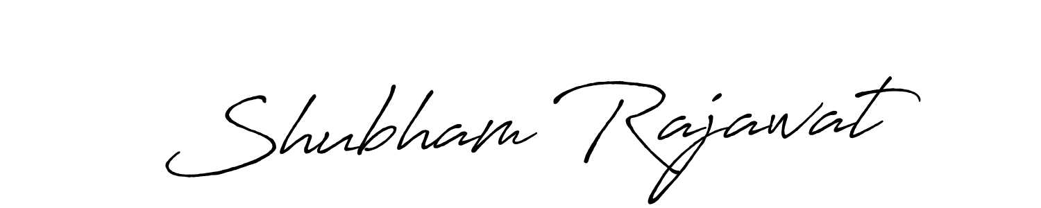 Make a beautiful signature design for name Shubham Rajawat. With this signature (Antro_Vectra_Bolder) style, you can create a handwritten signature for free. Shubham Rajawat signature style 7 images and pictures png