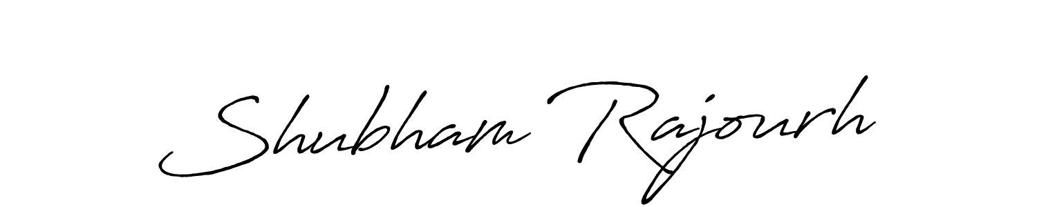 Make a beautiful signature design for name Shubham Rajourh. With this signature (Antro_Vectra_Bolder) style, you can create a handwritten signature for free. Shubham Rajourh signature style 7 images and pictures png