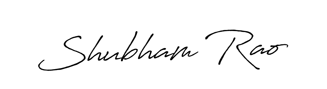 It looks lik you need a new signature style for name Shubham Rao. Design unique handwritten (Antro_Vectra_Bolder) signature with our free signature maker in just a few clicks. Shubham Rao signature style 7 images and pictures png
