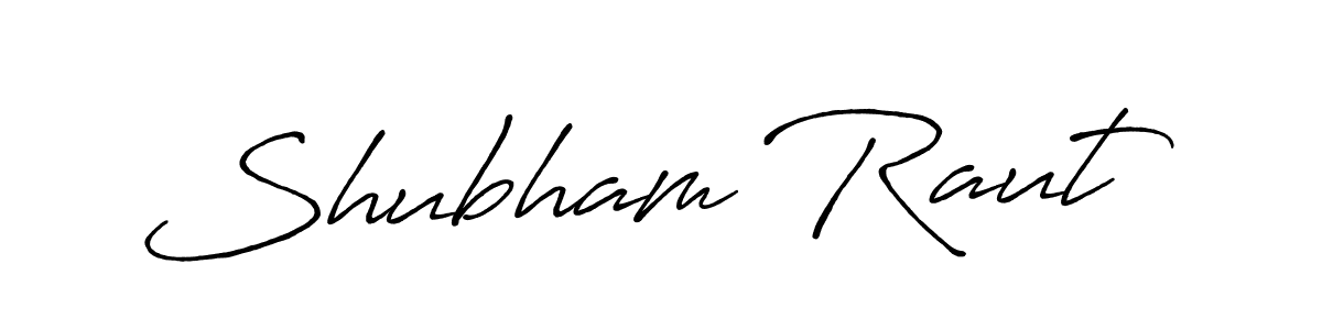 How to make Shubham Raut signature? Antro_Vectra_Bolder is a professional autograph style. Create handwritten signature for Shubham Raut name. Shubham Raut signature style 7 images and pictures png