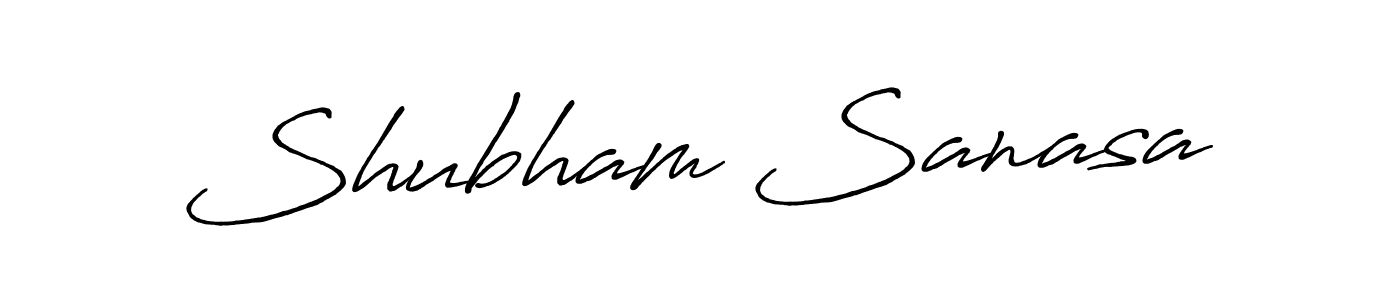 Antro_Vectra_Bolder is a professional signature style that is perfect for those who want to add a touch of class to their signature. It is also a great choice for those who want to make their signature more unique. Get Shubham Sanasa name to fancy signature for free. Shubham Sanasa signature style 7 images and pictures png