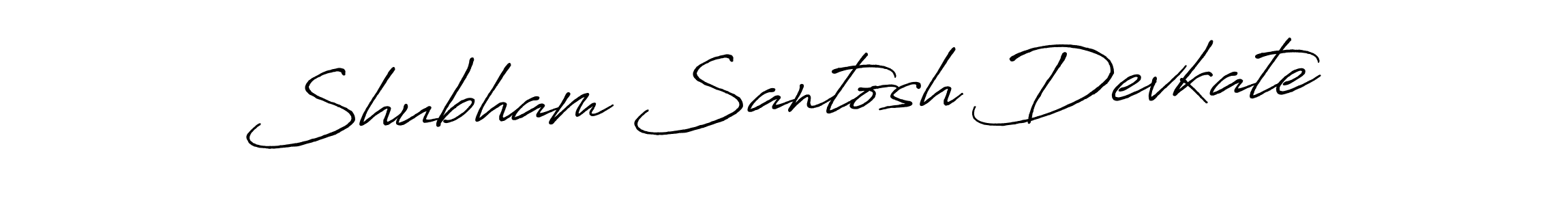 Similarly Antro_Vectra_Bolder is the best handwritten signature design. Signature creator online .You can use it as an online autograph creator for name Shubham Santosh Devkate. Shubham Santosh Devkate signature style 7 images and pictures png