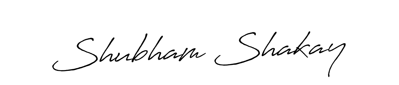 Shubham Shakay stylish signature style. Best Handwritten Sign (Antro_Vectra_Bolder) for my name. Handwritten Signature Collection Ideas for my name Shubham Shakay. Shubham Shakay signature style 7 images and pictures png