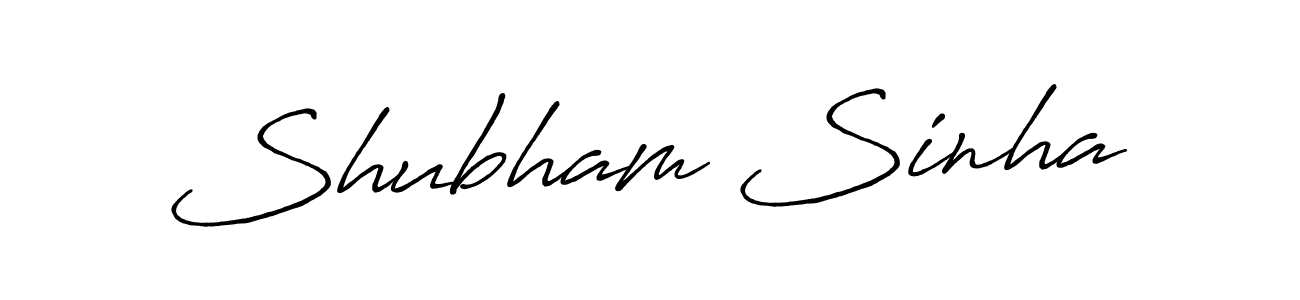 Similarly Antro_Vectra_Bolder is the best handwritten signature design. Signature creator online .You can use it as an online autograph creator for name Shubham Sinha. Shubham Sinha signature style 7 images and pictures png