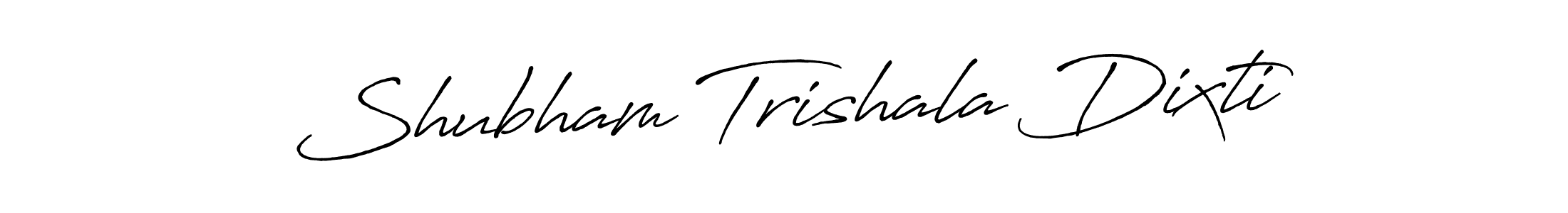 Design your own signature with our free online signature maker. With this signature software, you can create a handwritten (Antro_Vectra_Bolder) signature for name Shubham Trishala Dixti. Shubham Trishala Dixti signature style 7 images and pictures png